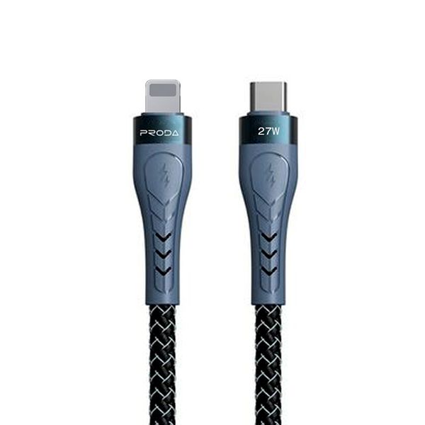 کابل تبدیل USB-C به لایتنینگ پرودا مدل B70i طول 1.5 متر