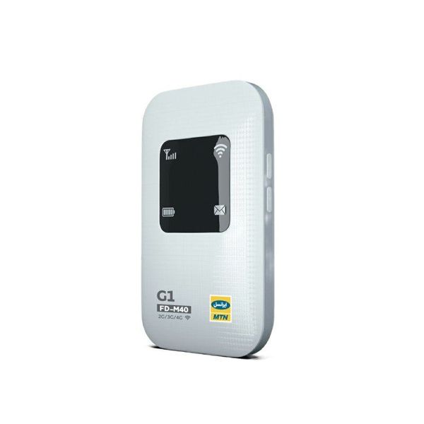 مودم 4G قابل حمل ایرانسل مدل مودم همراه FD-M40 G1 به همراه سیم کارت و 30 گیگابایت اینترنت 1 ماهه