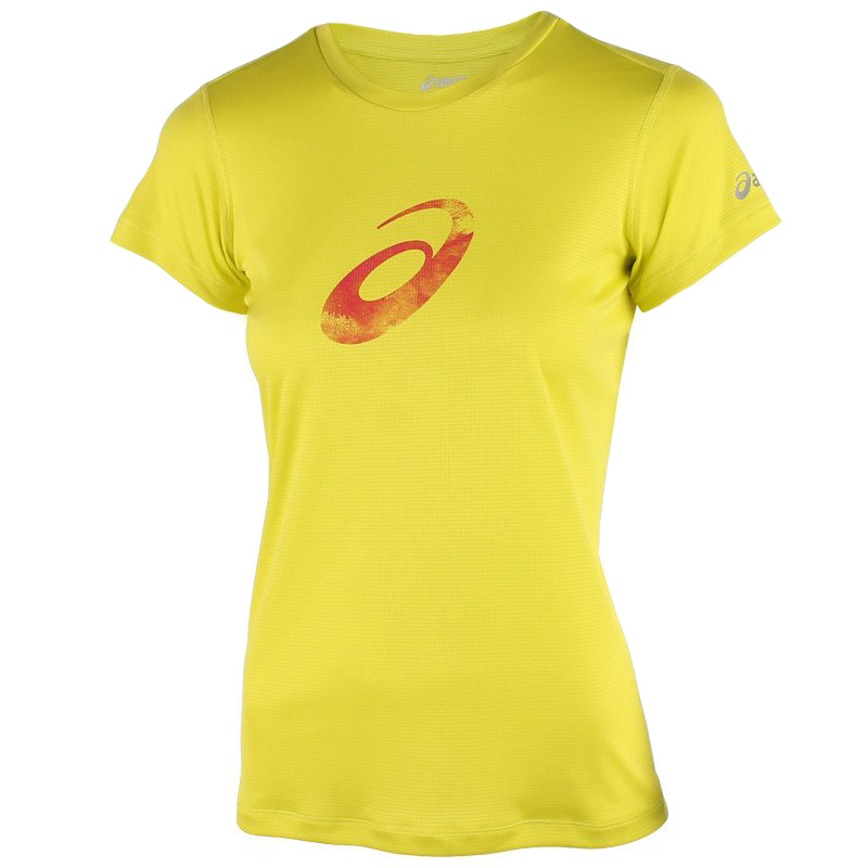 تی شرت آستین کوتاه ورزشی زنانه اسیکس مدل 110423-0497