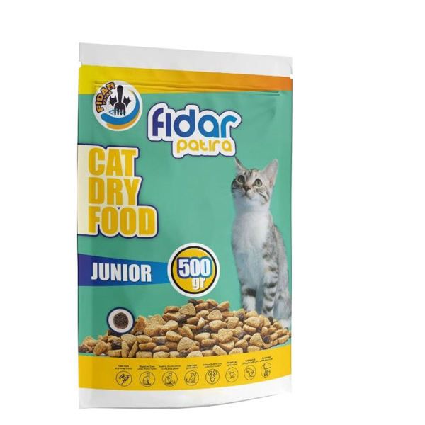 غذای خشک گربه فیدار پاتیرا مدل جنیور کد 10152476 وزن 500 گرم