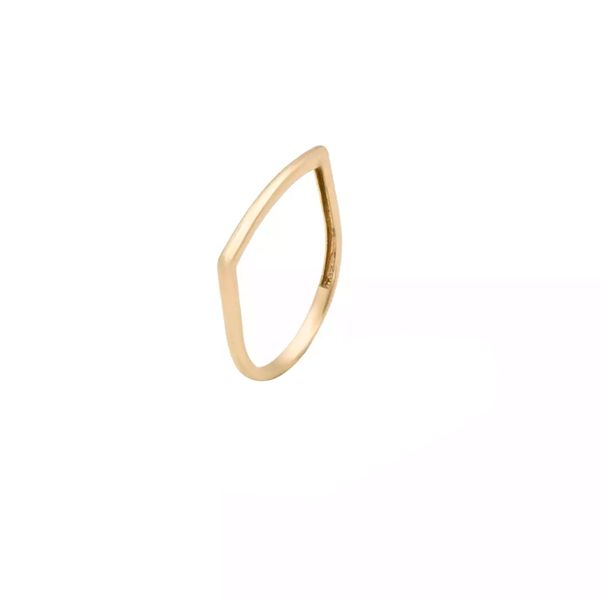 انگشتر طلا 18 عیار زنانه روبی آرت گالری مدل مینیمال خط