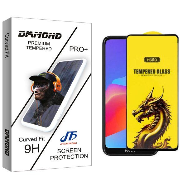 محافظ صفحه نمایش جی اف مدل Diamond Y-Horo مناسب برای گوشی موبایل آنر 8A