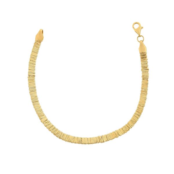 دستبند طلا 18 عیار زنانه هور گالری مدل داوین