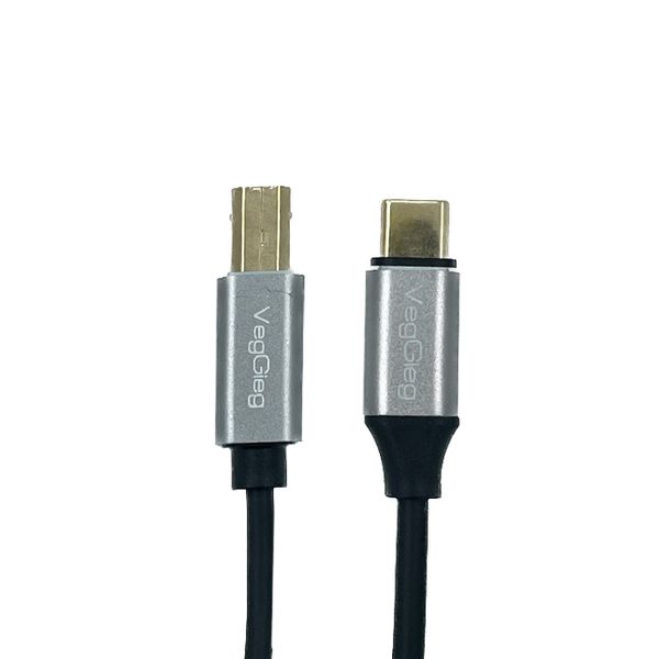 کابل USB-C به پرینتر وگیگ مدل V-U404 طول 1.5 متر