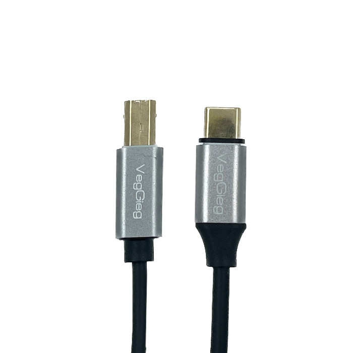 کابل USB-C به پرینتر وگیگ مدل V-U404 طول 1.5 متر