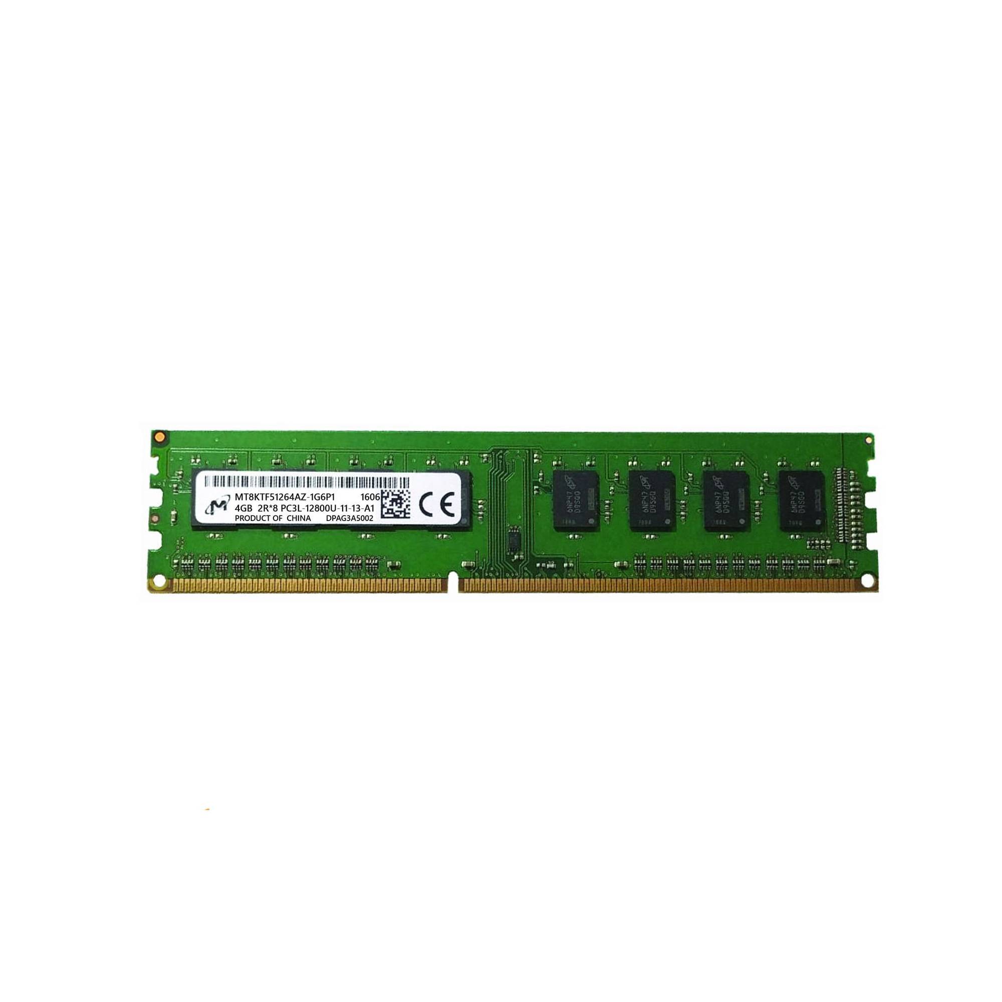 رم دسکتاپ DDR3L تک کاناله 1600 مگاهرتز CL11 میکرون مدل PC3L ظرفیت 4 گیگابایت