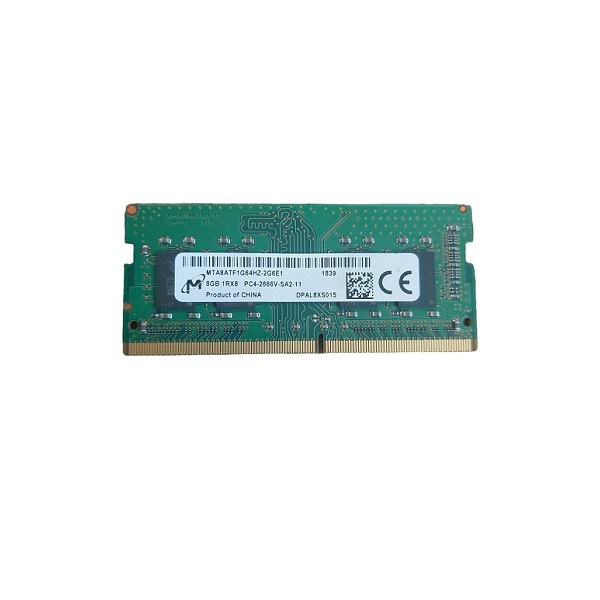 رم لپ تاپ DDR4 تک کاناله 2666 مگاهرتز CL19 میکرون مدل 21300 ظرفیت 8 گیگابایت
