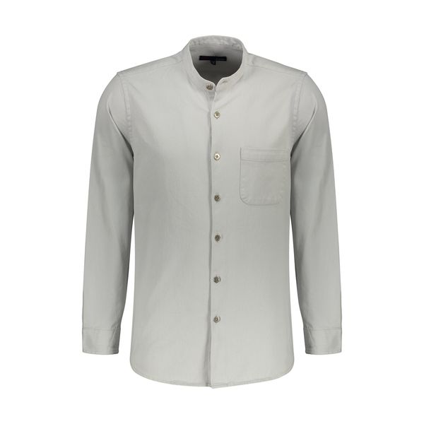 پیراهن آستین بلند مردانه پاتن جامه مدل  کتان102221010138441