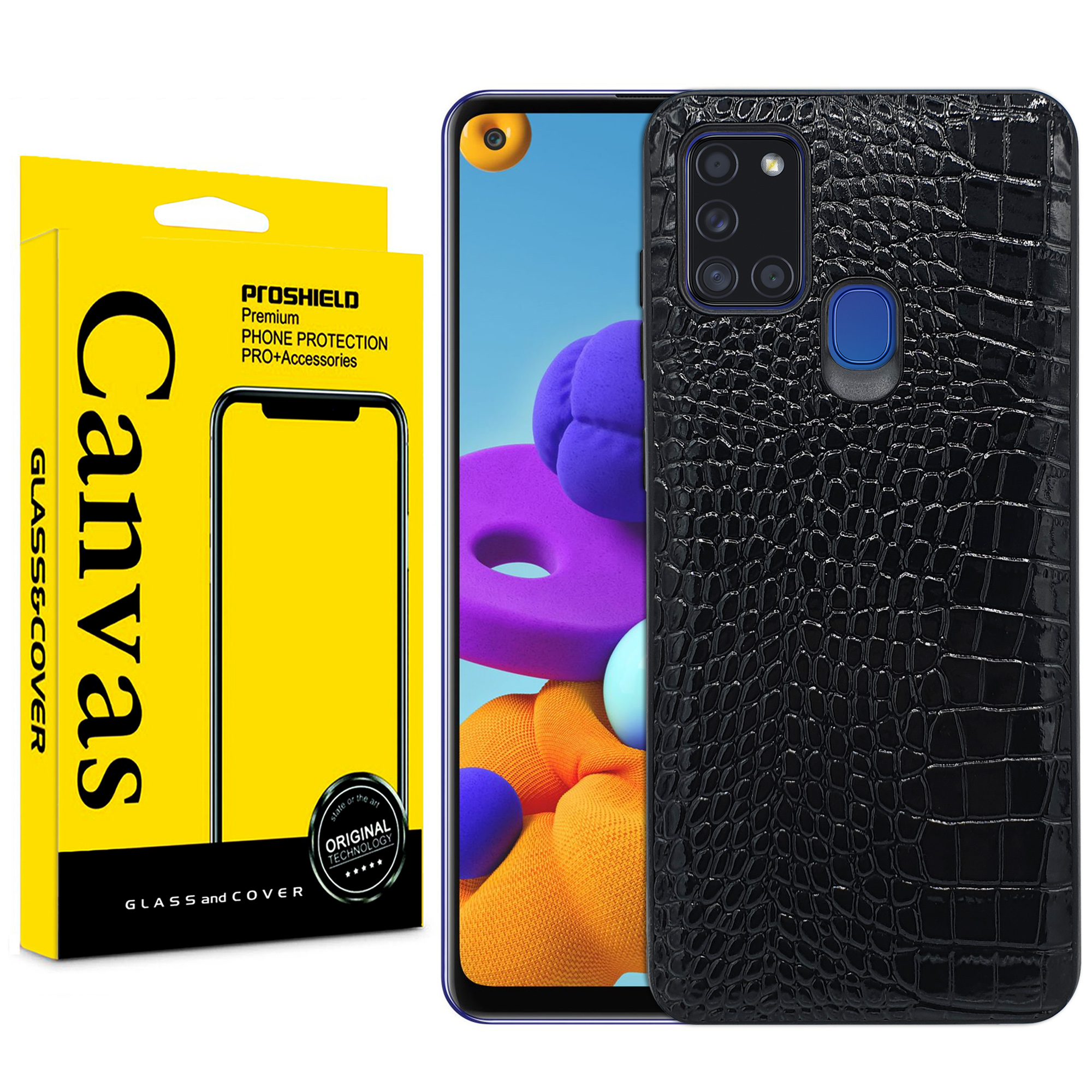  کاور کانواس مدل SUIT UP مناسب برای گوشی موبایل سامسونگ Galaxy A21S