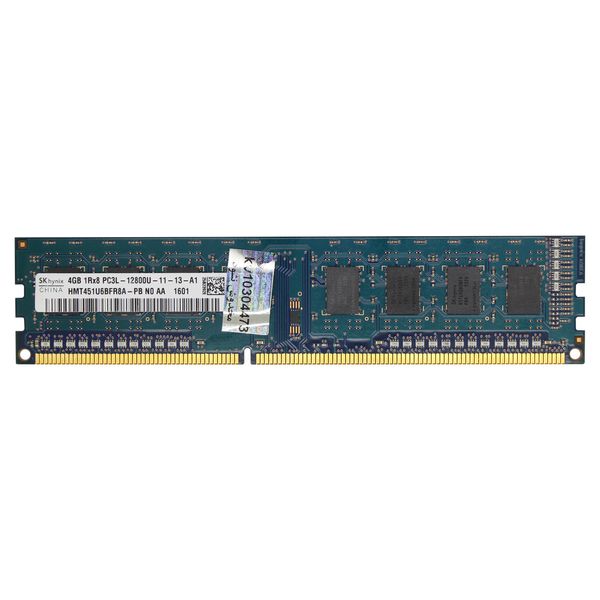 رم دسکتاپ DDR3L تک کاناله 1600 مگاهرتز CL11 اس کی هاینیکس مدل HMT ظرفیت 4 گیگابایت