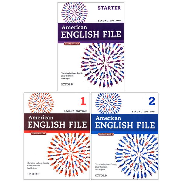 کتاب American English File s-2 2nd edition اثر Mike Boyle انتشارات اکسفورد 3 جلدی