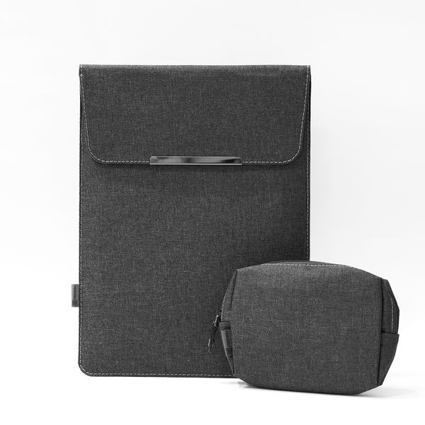 کاور لپ تاپ پِروین مدل LD-31 مناسب برای مک بوک 15.3 اینچی به همراه کیف لوازم جانبی