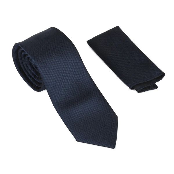 ست کراوات و دستمال جیب مردانه مدل MDSS-CG1358