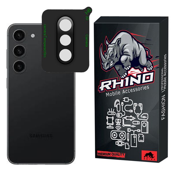 محافظ لنز دوربین راینو مدل LNZ-3D مناسب برای گوشی موبایل سامسونگ Galaxy S23 Plus