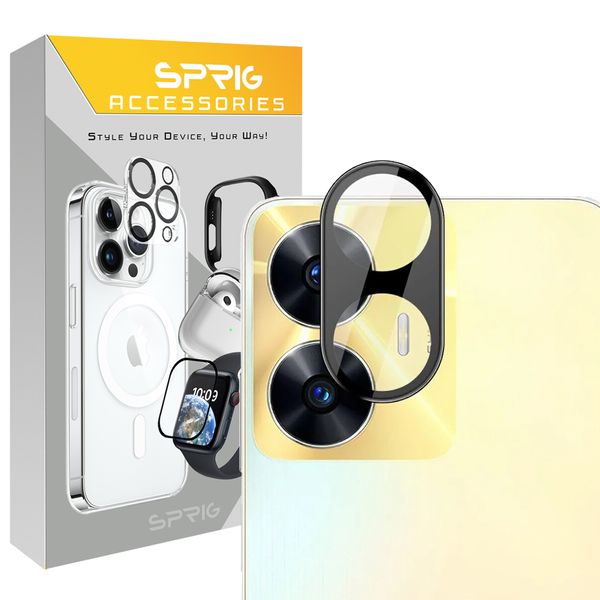 محافظ لنز دوربین اسپریگ مدل 3D-SP مناسب برای گوشی موبایل ریلمی C55