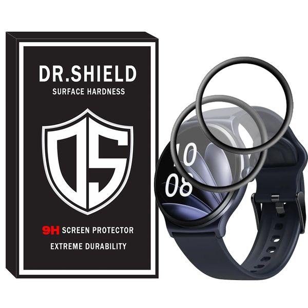 محافظ صفحه نمایش دکترشیلد مدل DR-PM مناسب برای ساعت هوشمند هایلو Solar Lite بسته دو عددی
