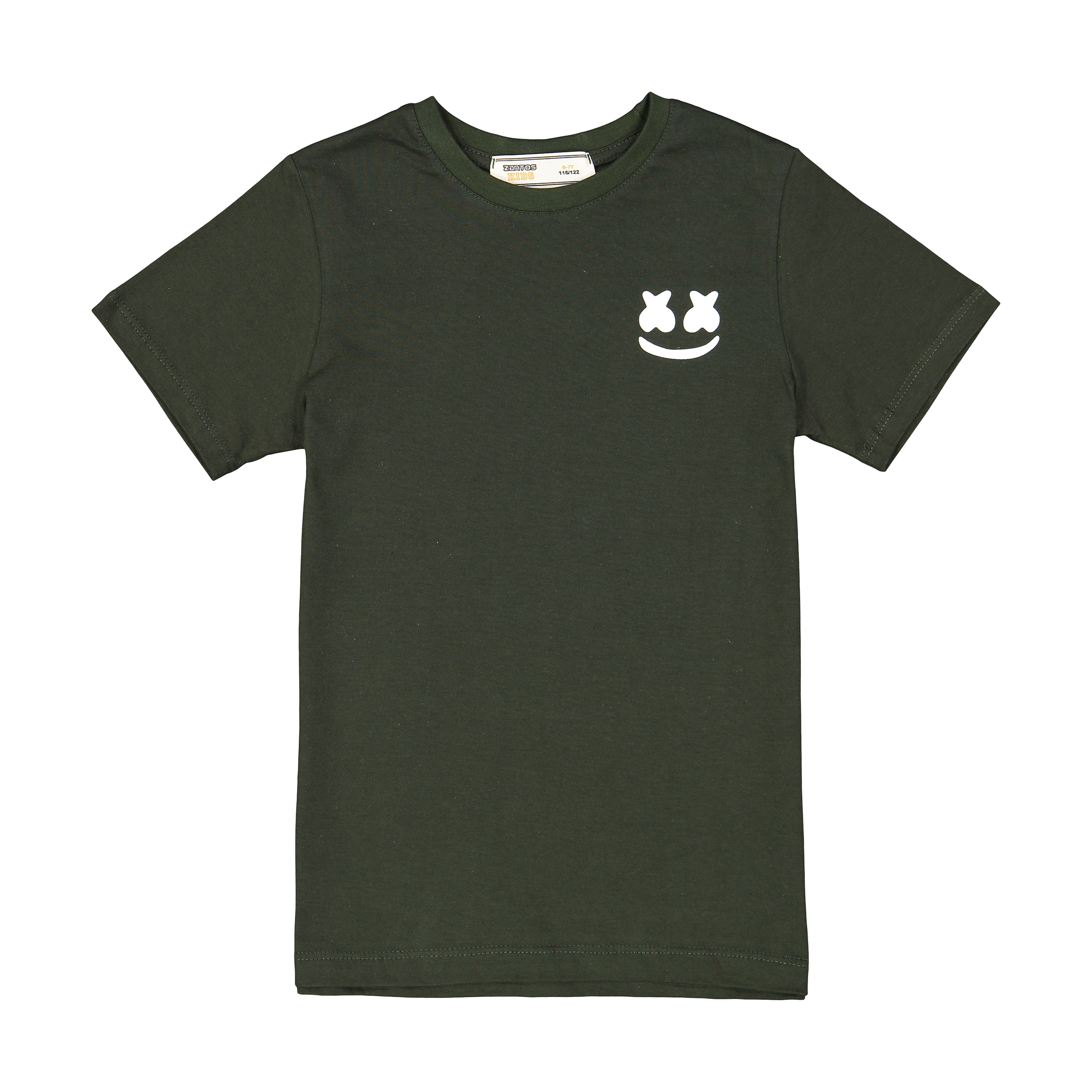 تی شرت آستین کوتاه پسرانه زانتوس مدل 141979 رنگ سبز