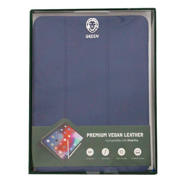 کیف کلاسوری گرین مدل Premium Vegan Lether مناسب برای تبلت اپل iPad mini6 8.3