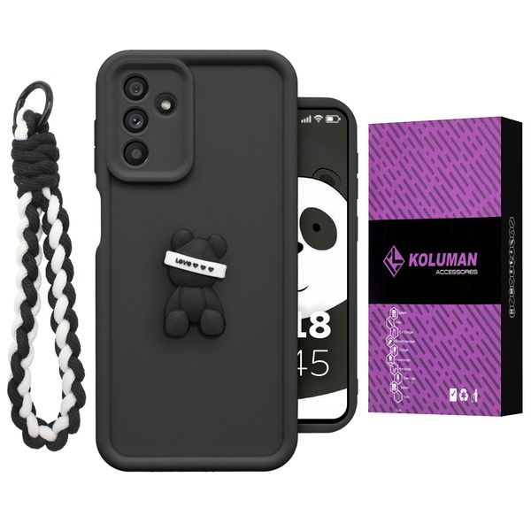 کاور کلومن مدل Hussel مناسب برای گوشی موبایل سامسونگ Galaxy A55 به همراه بندآویز