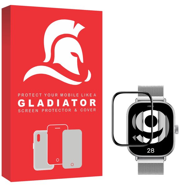محافظ صفحه نمایش گلادیاتور مدل GWP1000 مناسب برای ساعت هوشمند شیائومی Redmi Watch 4