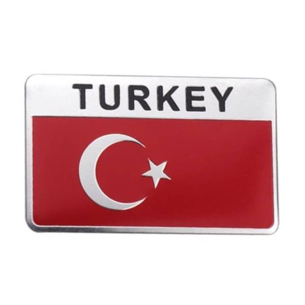 آرم خودرو آراکس یدک مدل AY-4764 طرح پرچم ترکیه 