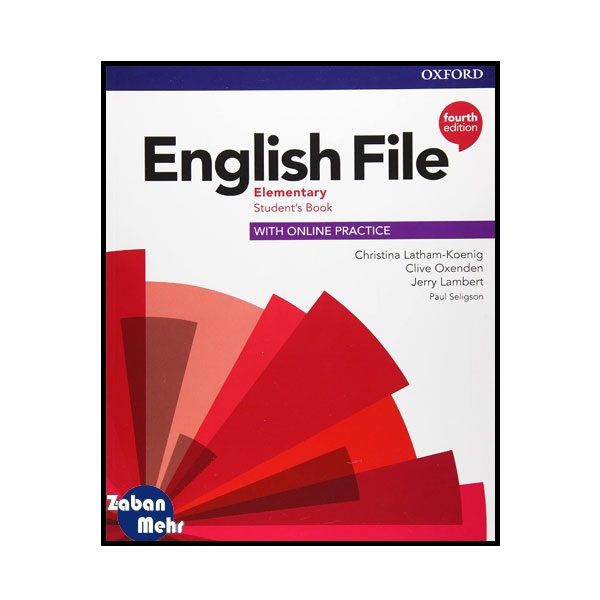 کتاب English File Elementary Fourth Edition اثر جمعی از نویسندگان انتشارات زبان مهر