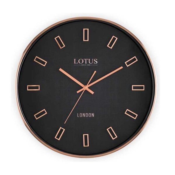 ساعت دیواری لوتوس مدل M-7714-EVELYNE-ROSEGOLD