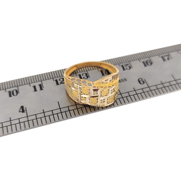 انگشتر طلا 18 عیار زنانه طلا و جواهرسازی افرا مدل تراش 274257