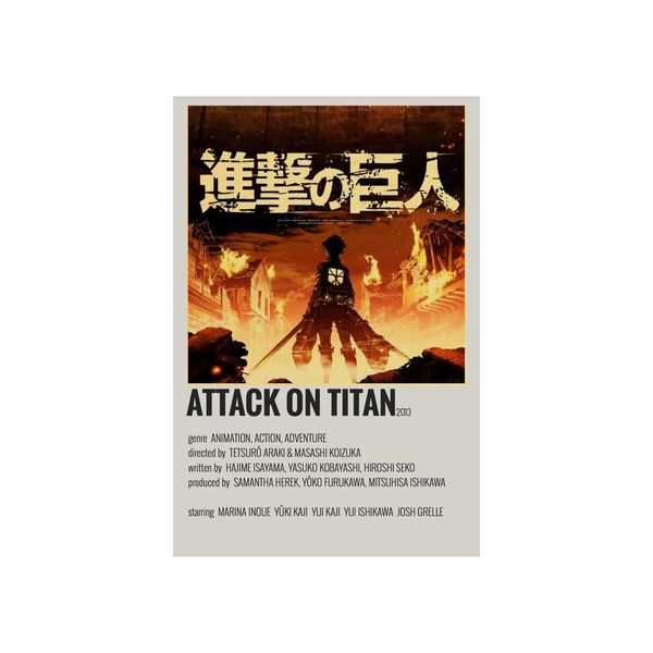 استیکر مدل انیمه طرح Attack On Titan-3