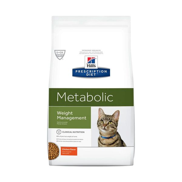 غذای خشک گربه هیلز مدل متابولیک وزن 4 کیلوگرم