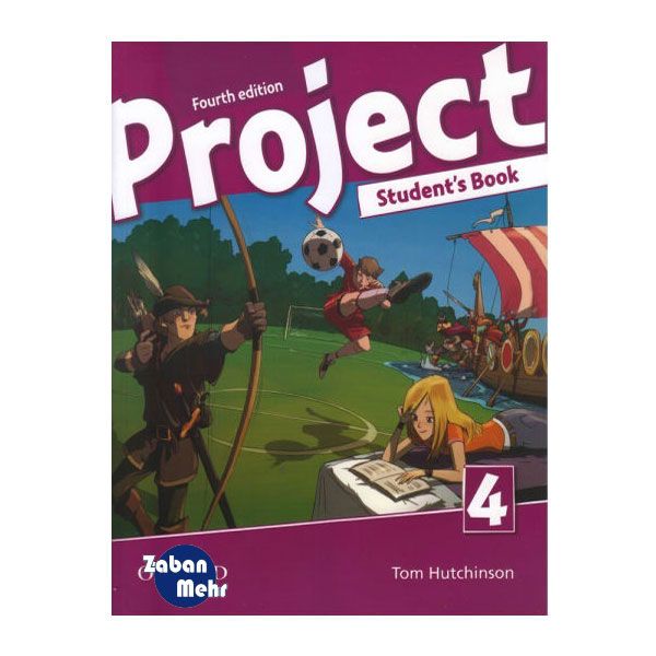 کتاب Project 4 Fourth Edition اثر جمعی از نویسندگان انتشارات زبان مهر
