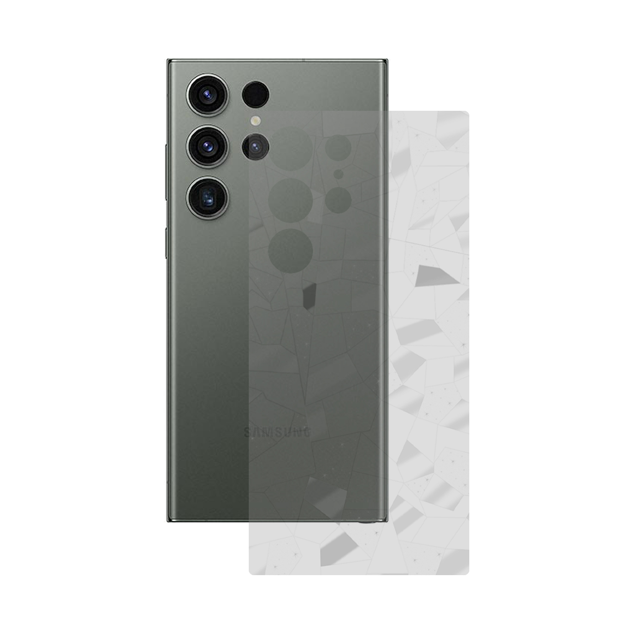  برچسب پوششی راک اسپیس مدل B002 مناسب برای گوشی موبایل سامسونگ Galaxy S23 Ultra 