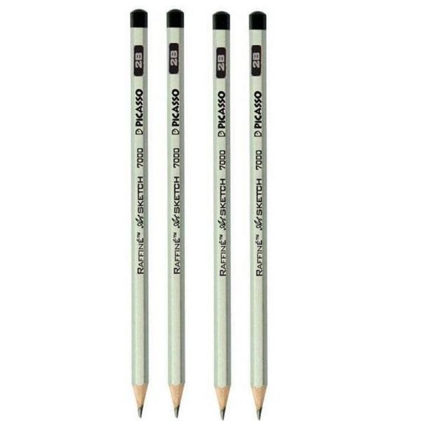 مداد پیکاسو مدل 2B بسته 4 عددی