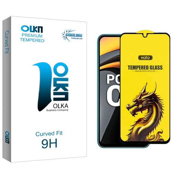 محافظ صفحه نمایش کولینگ مدل Olka Y-Horo مناسب برای گوشی موبایل شیائومی poco c3