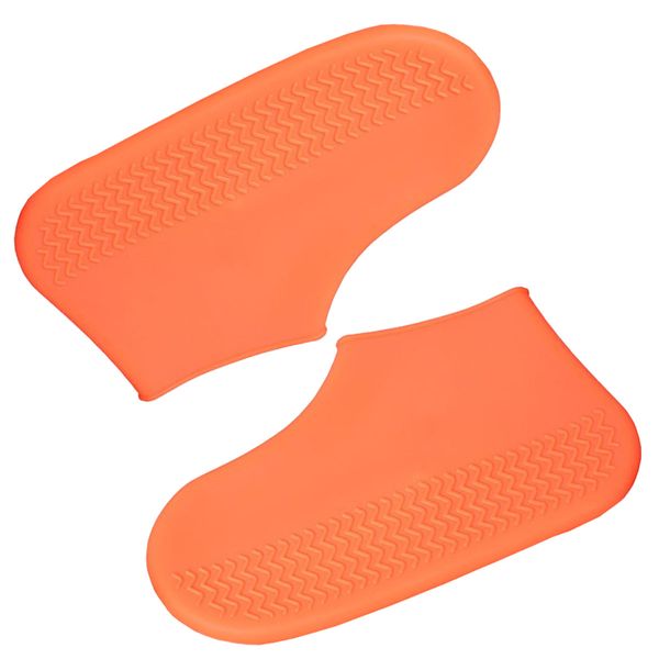 کاور کفش مدل ضد آب کد L رنگ نارنجی