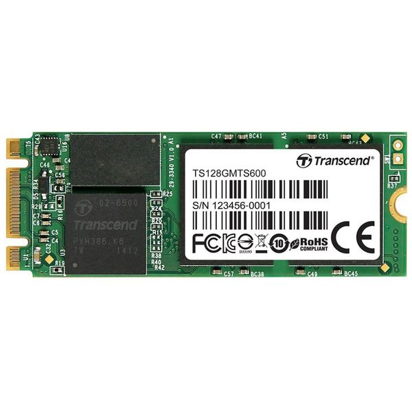 حافظه SSD سایز M.2 2260 ترنسند مدل MTS600 ظرفیت 128 گیگابایت