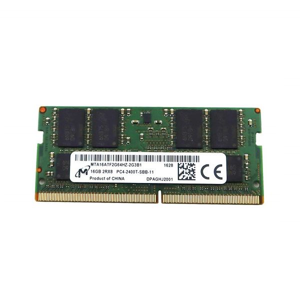 رم لپ تاپ DDR4 دوکاناله 2400 مگاهرتز CL17 میکرون مدل PC4-2400T ظرفیت 16 گیگابایت