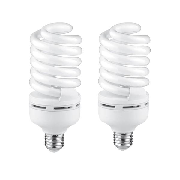 لامپ کم مصرف 55 وات لامپ نور مدل BL پایه E27 بسته 2 عددی