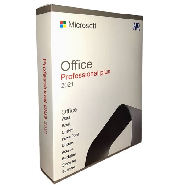 نرم افزار مایکروسافت Office 2021 Professional Plusنسخه FULL RETAILنشر آورکام