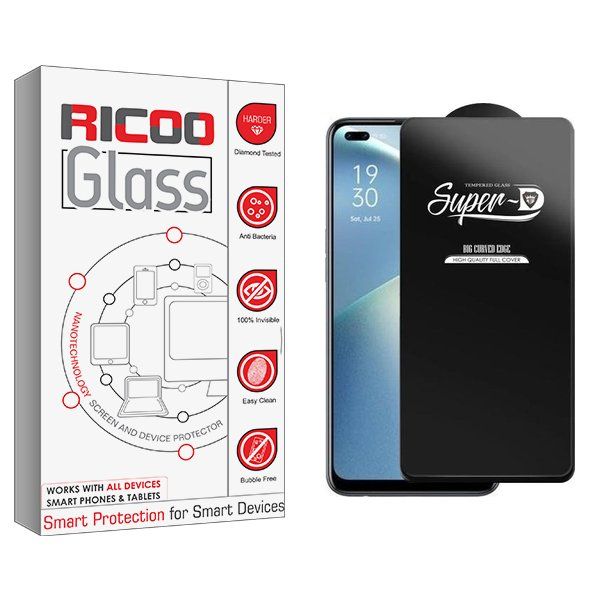 محافظ صفحه نمایش ریکو مدل RiC2 SuperD مناسب برای گوشی موبایل اوپو Reno4 F