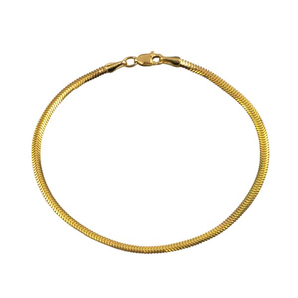 دستبند طلا 18 عیار زنانه گالری رحمانی مدل ماری ظریف 0175