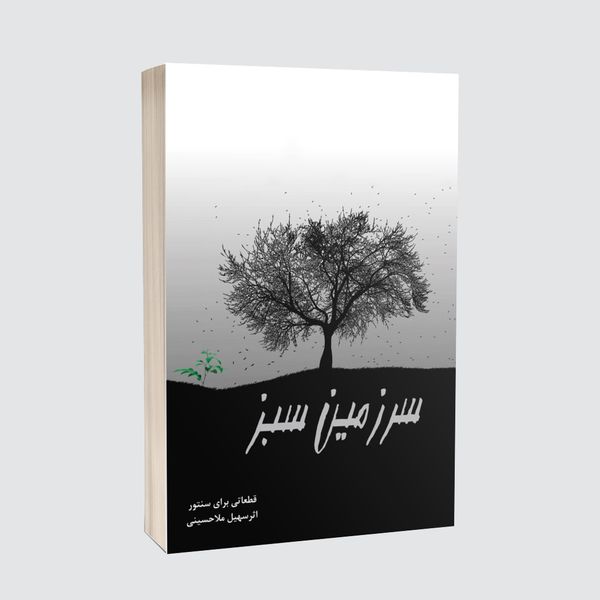 کتاب سرزمین سبز مجموعه قطعاتی برای سنتور اثر سهیل ملاحسینی انتشارات خیزران