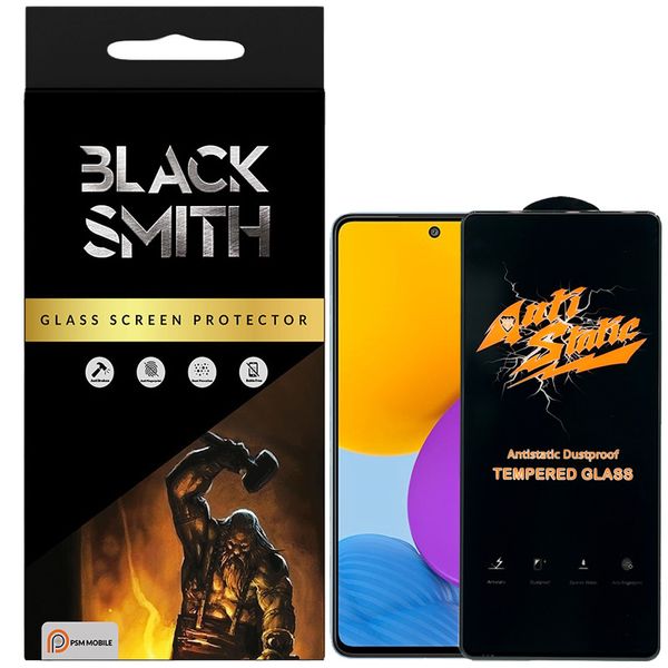 محافظ صفحه نمایش پی اس ام‌ موبایل مدل BlackSmith مناسب برای گوشی موبایل سامسونگ Galaxy M52 5G
