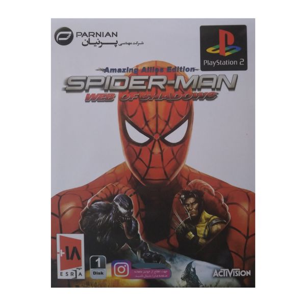 بازی SPIDER-MAN WEB OF SHADOWS مخصوص PS2