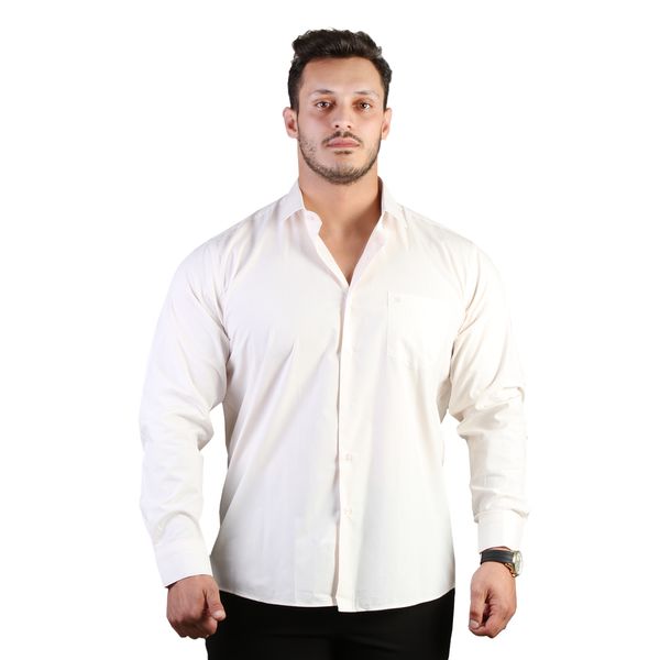 پیراهن آستین بلند مردانه برانگو مدل کلاسیک کد 7003