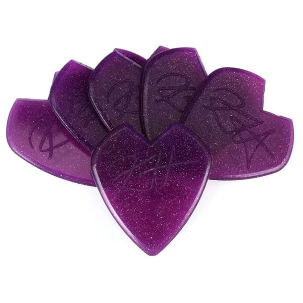 پیک گیتار دانلوپ مدل Kirk Hammett Jazz III Purple Sparkle بسته 6 عددی