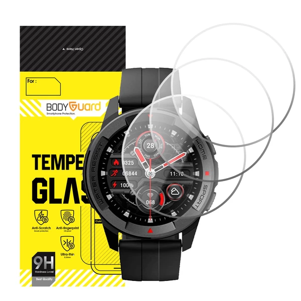 محافظ صفحه نمایش بادیگارد مدل GW مناسب برای ساعت هوشمند میبرو Mibro Watch X1 بسته 3 عددی