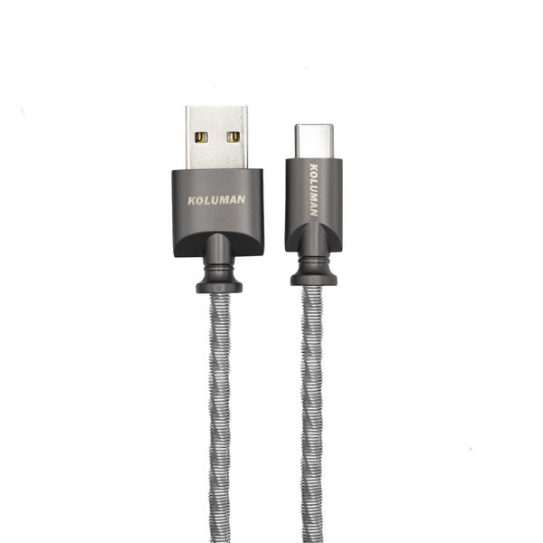  کابل تبدیل USB به USB - C کلومن مدل DK - 21 طول 1 متر