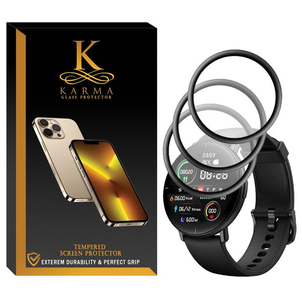 محافظ صفحه نمایش کارما مدل KA-PM مناسب برای ساعت هوشمند میبرو Lite بسته سه عددی