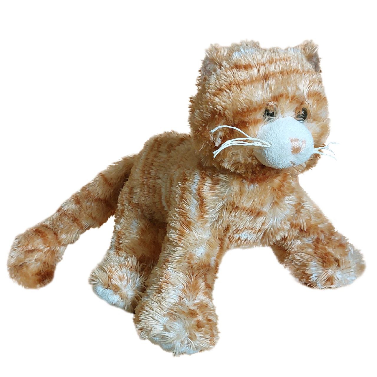عروسک گانز طرح گربه مدل Webkinz Ginger Kitty کد SZT4/306 طول 20 سانتی‌متر